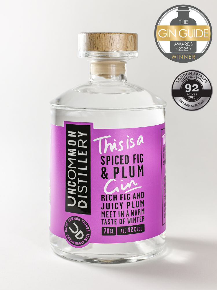 Uncommon DIstillery | Spiced Fig & Plum Gin | Award Winning Gin From The Cotswolds