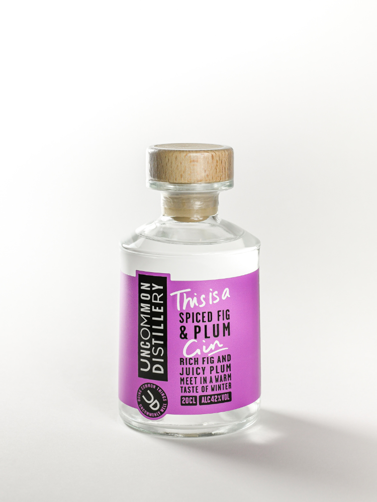 Uncommon Distillery | Spiced Fig & Plum Gin | 20cl @ 42% ABV | UK
